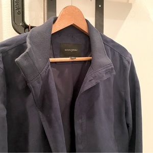 Banana Republic Men’s Vegan Suede Jacket — Small